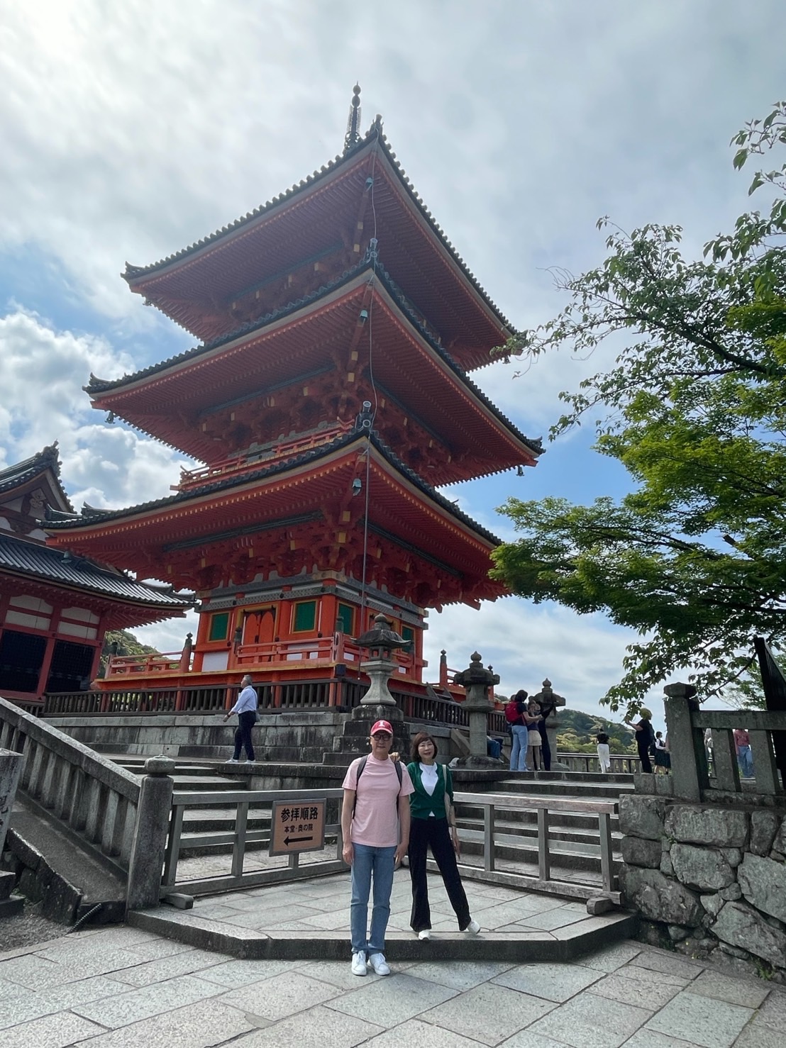 京都清水寺旅遊照片雙人私人行程